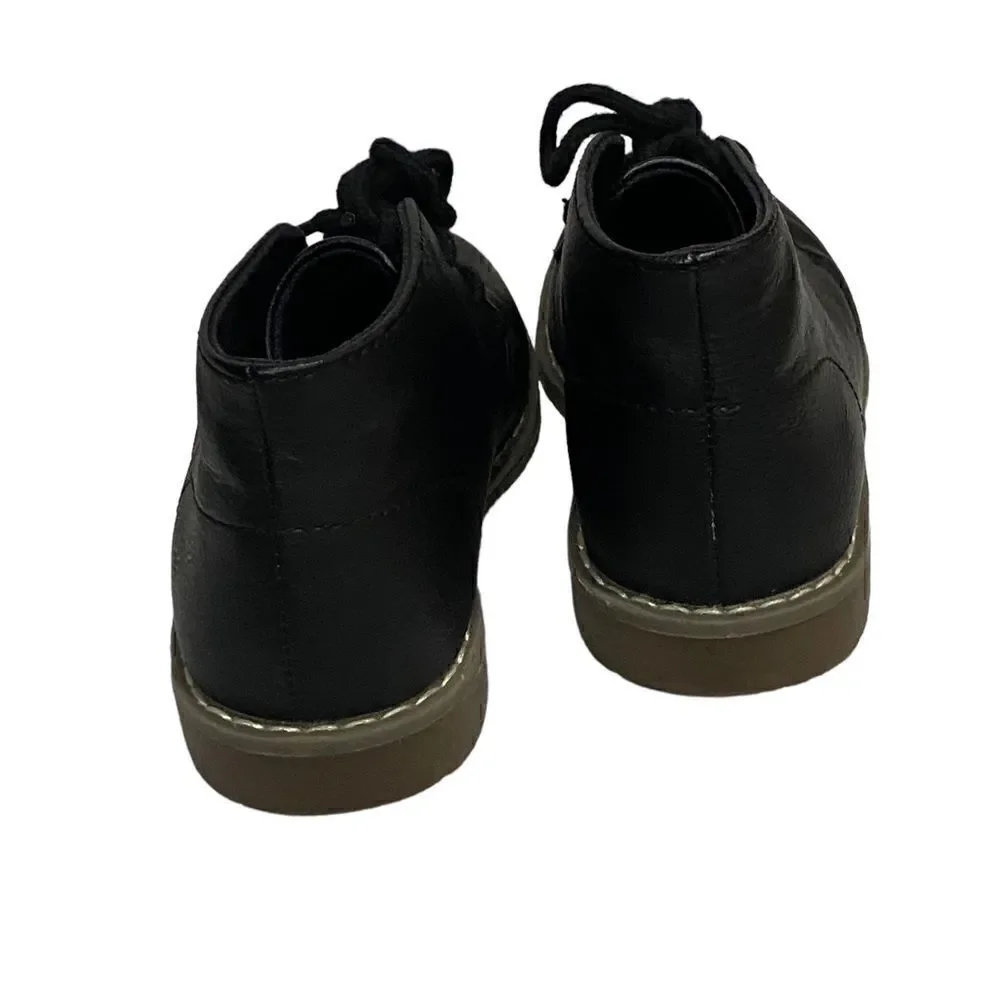 Children’s Place Boys Uniform Lace Up Boots